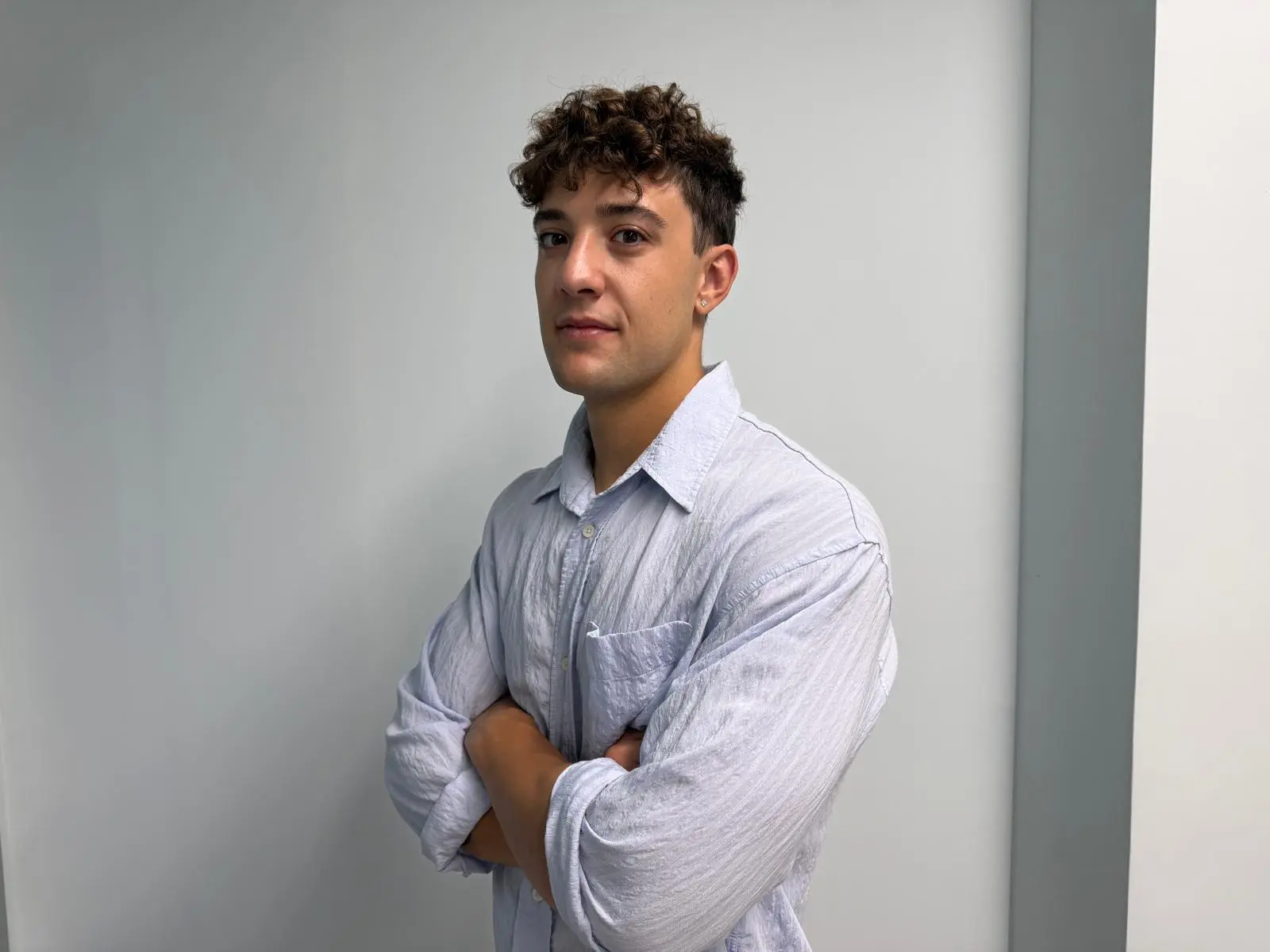 Alessandro Paolini nel suo studio